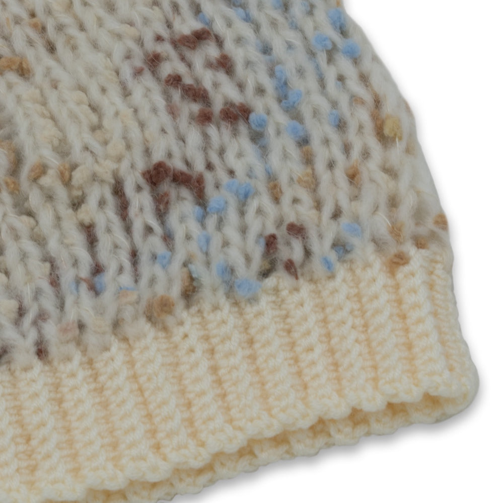 Arya Alpaca Wool Beanie Hat | Cream
