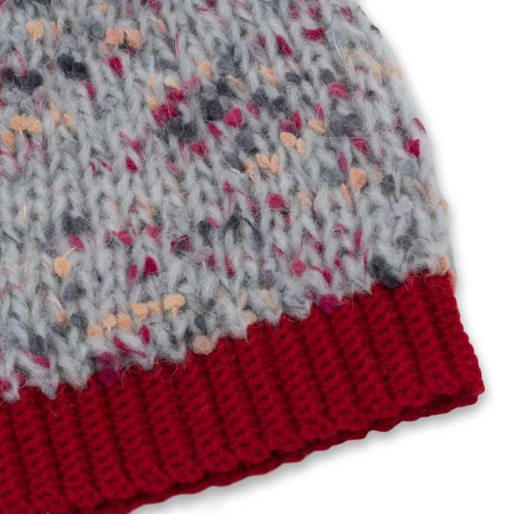 Arya Alpaca Wool Beanie Hat | Grey