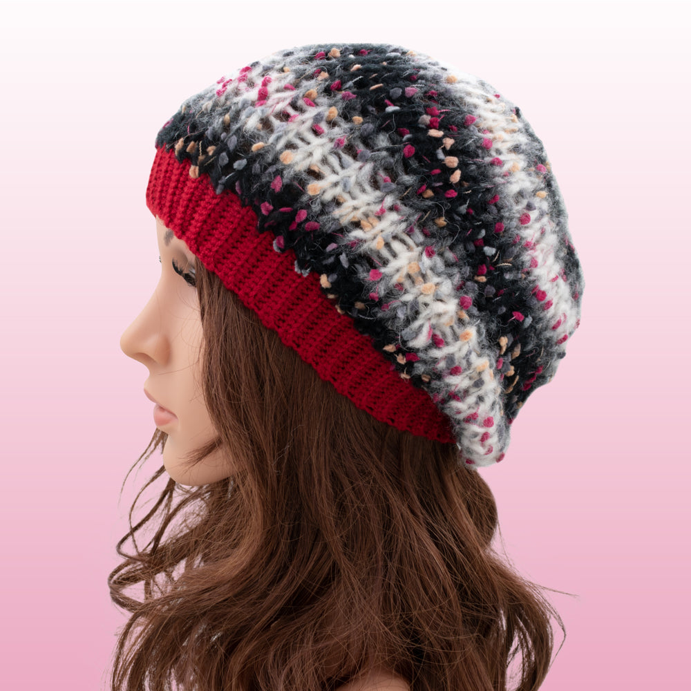 Arya Alpaca Wool Beanie Hat | Black