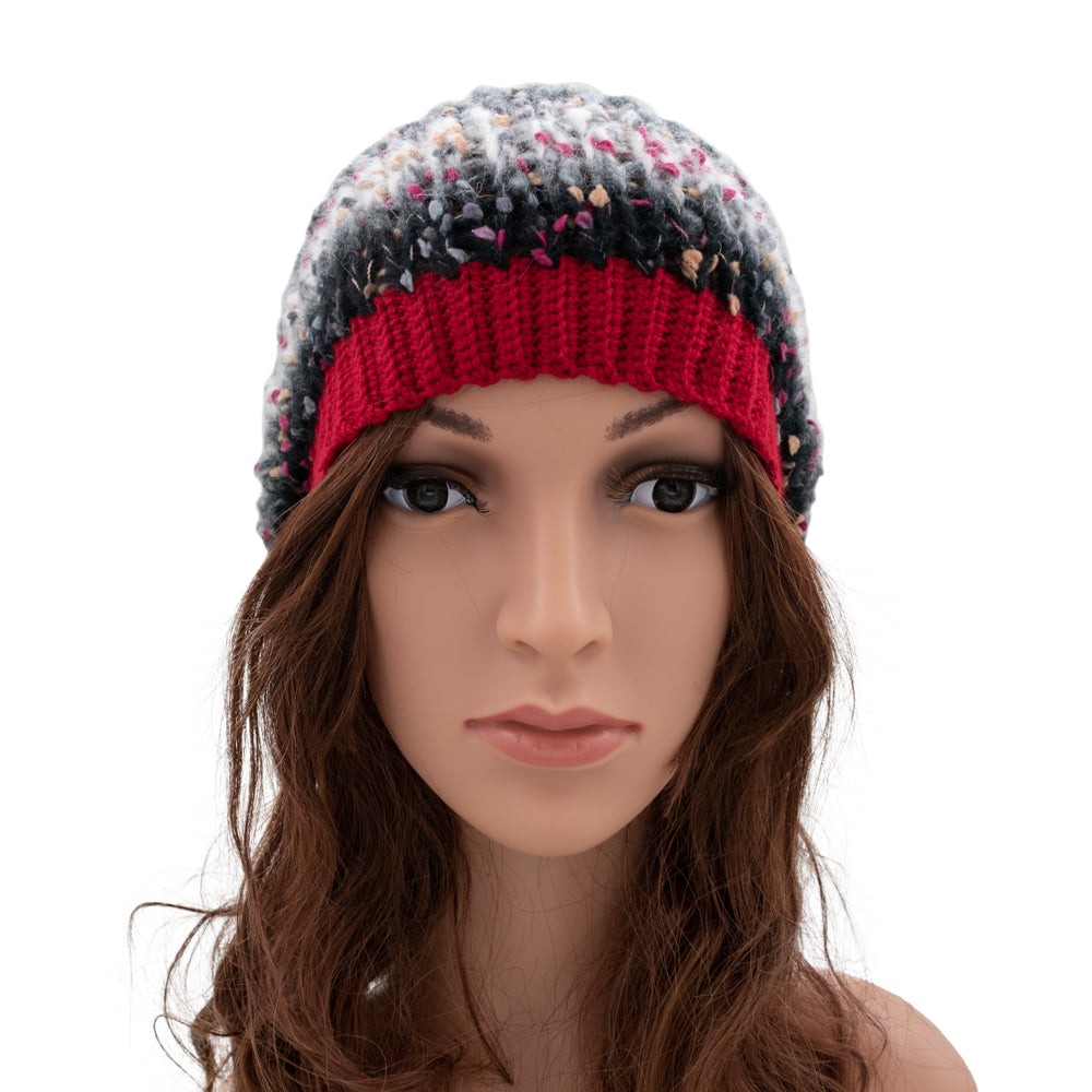 Arya Alpaca Wool Beanie Hat | Black