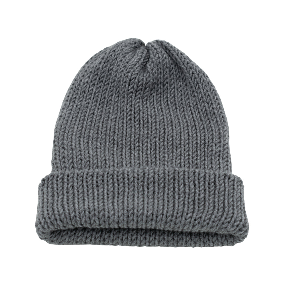 Reversible Knit Beanie Hat - Unisex Style