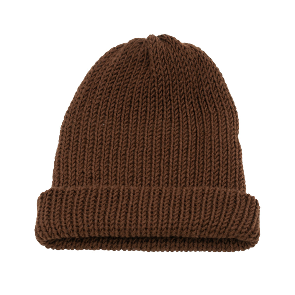 Reversible Knit Beanie Hat - Unisex Style