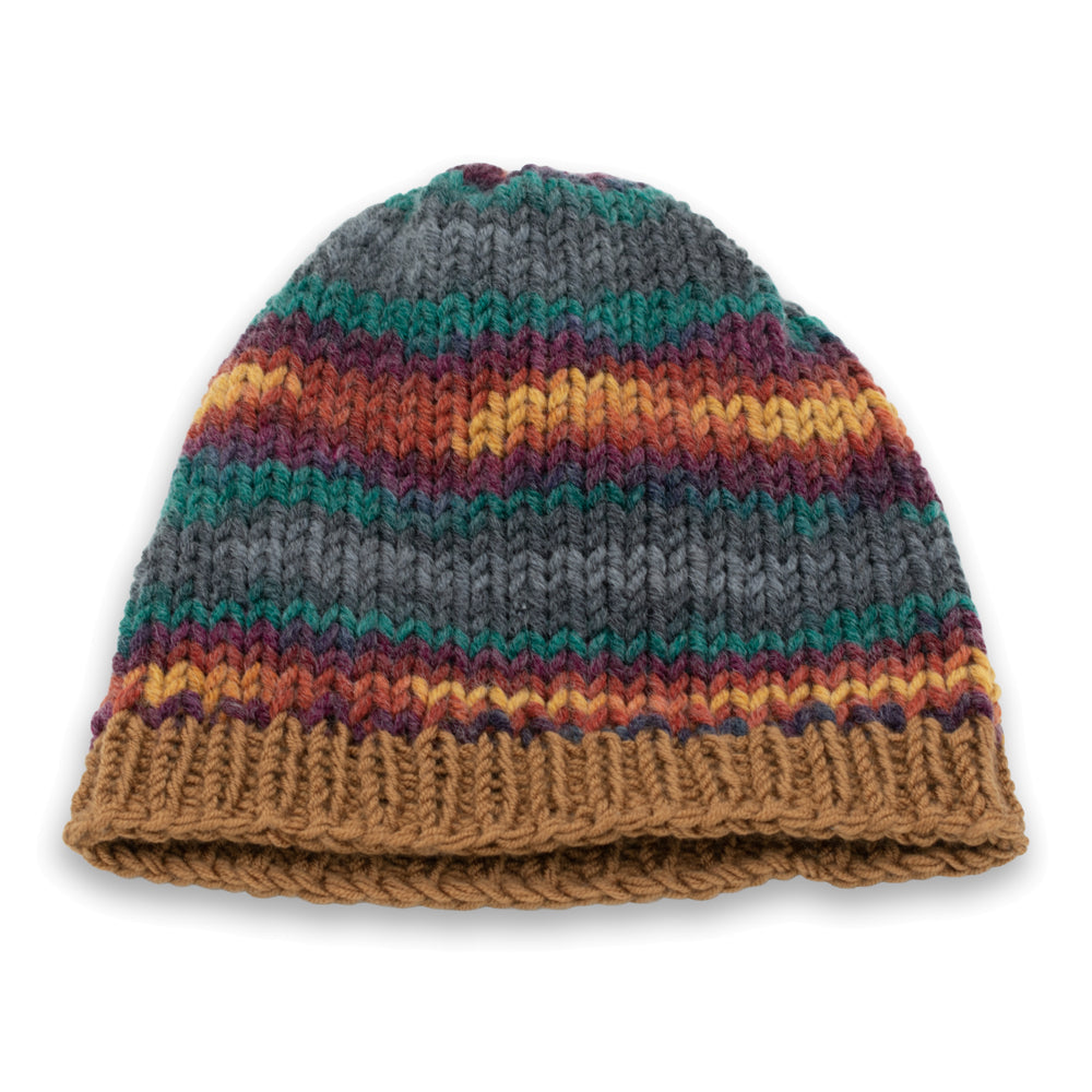 Chunky Multicoloured Beanie Winter Hat