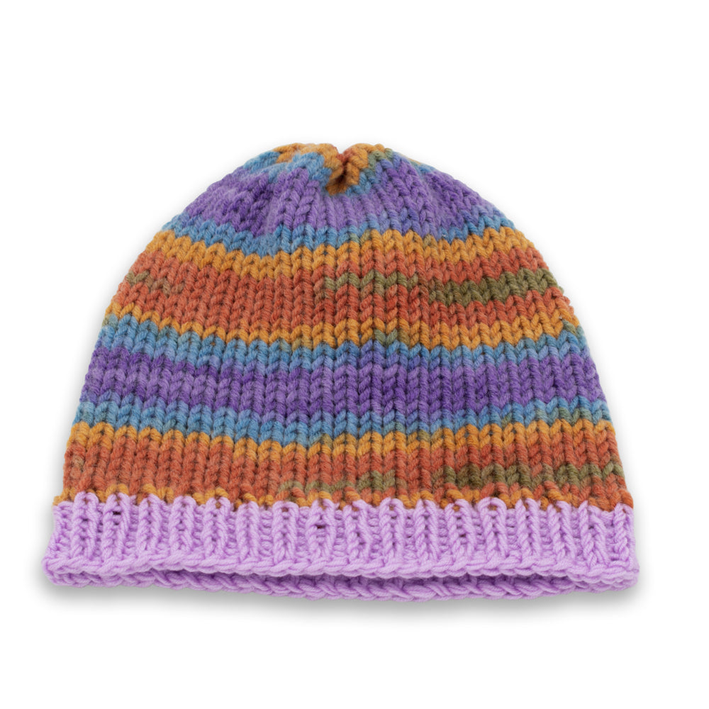 Chunky Multicoloured Beanie Winter Hat