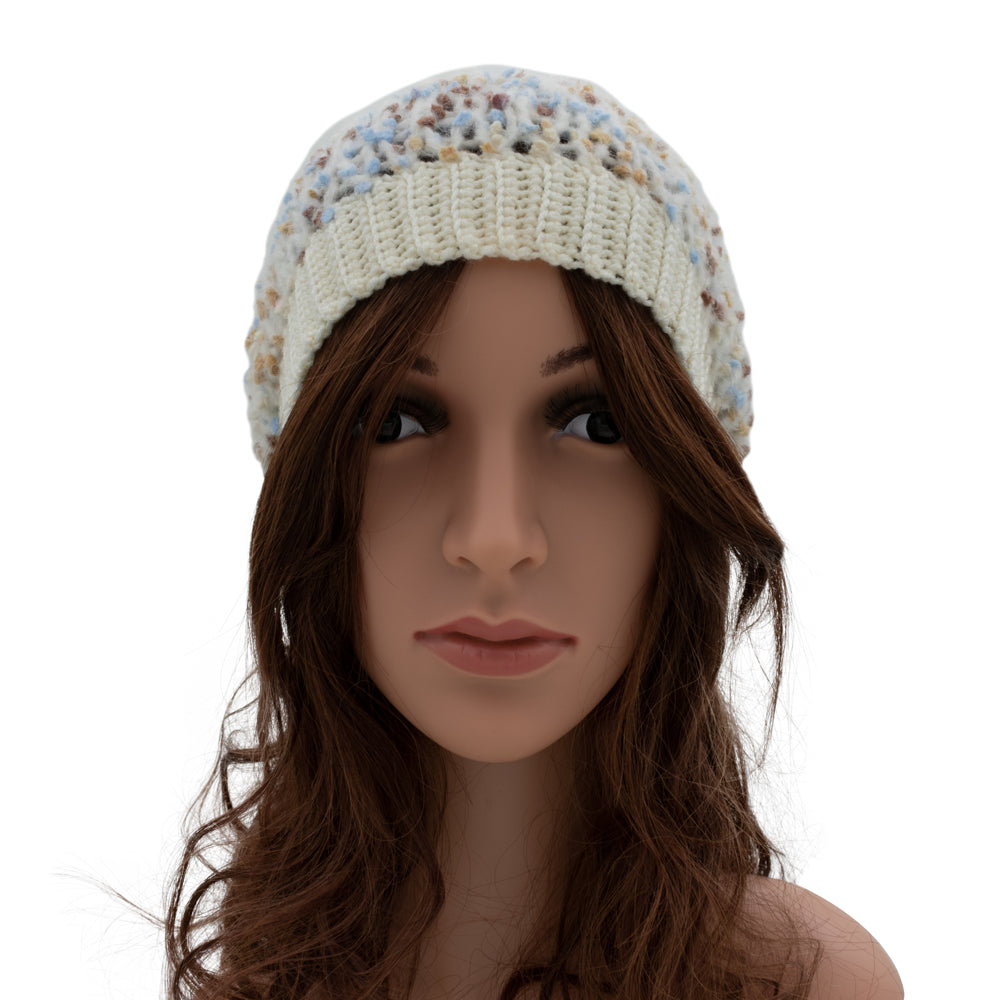 Arya Alpaca Wool Beanie Hat | Cream