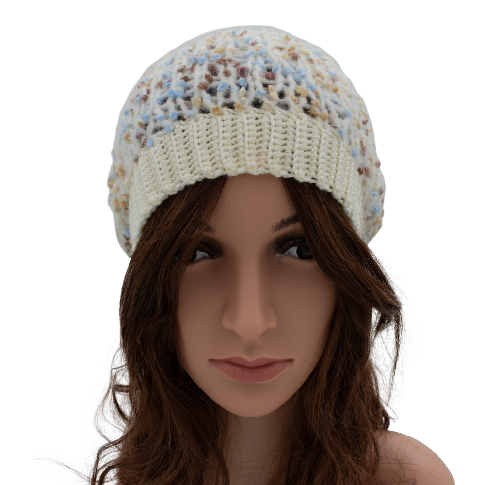 Arya Alpaca Wool Beanie Hat | Cream