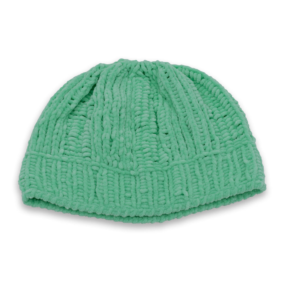 Velvety Soft Beanie Hat | Pink