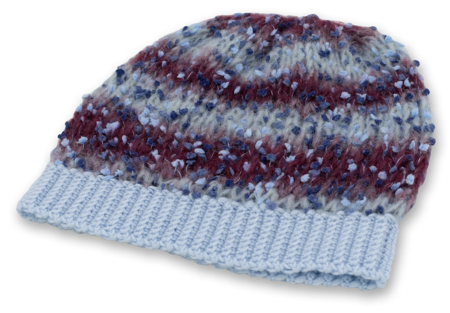 Arya Alpaca Wool Beanie Hat | Blue