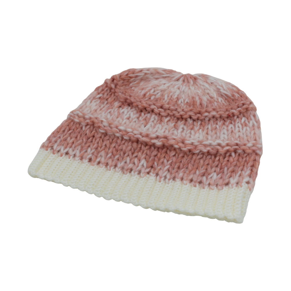 Slouchy Wool Beanie Winter Hat | Pink