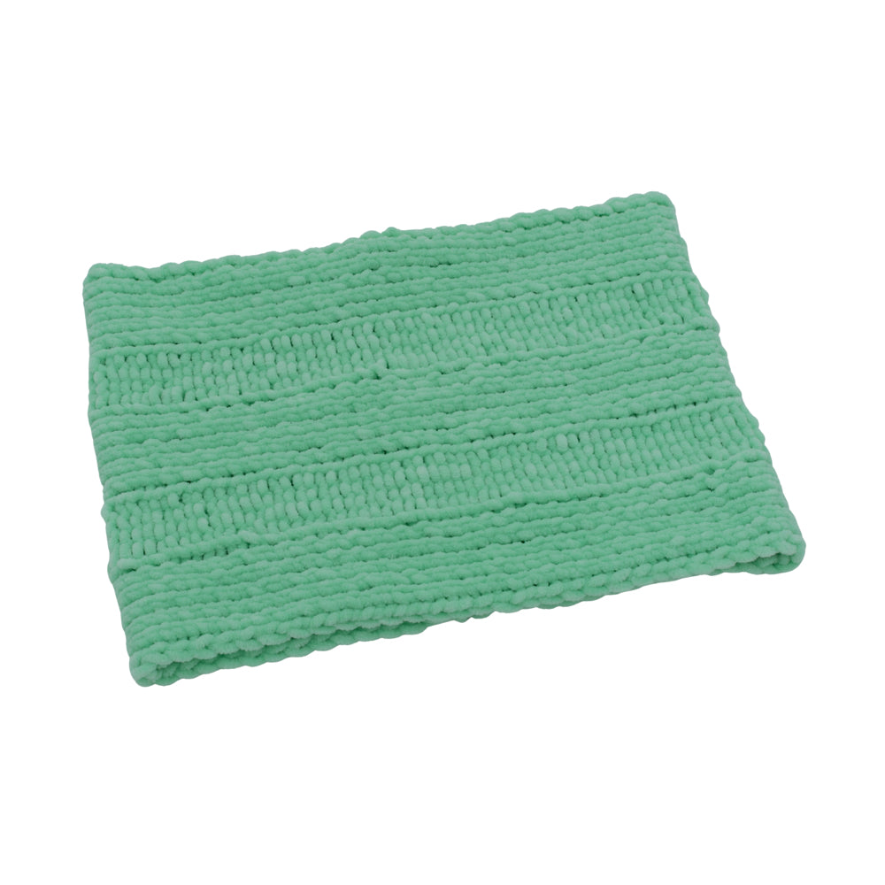 Velvety Soft Beanie & Neck Warmer Set | Green