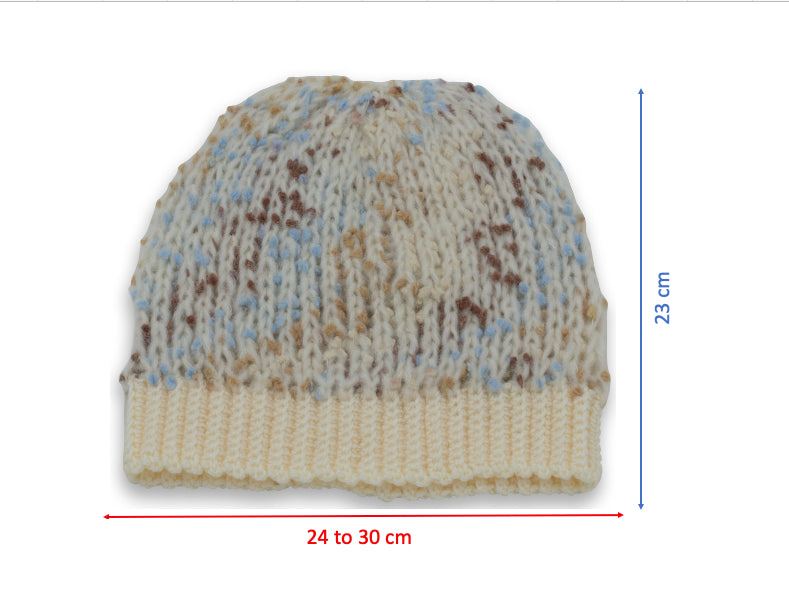 Arya Alpaca Wool Beanie Hat | Cream